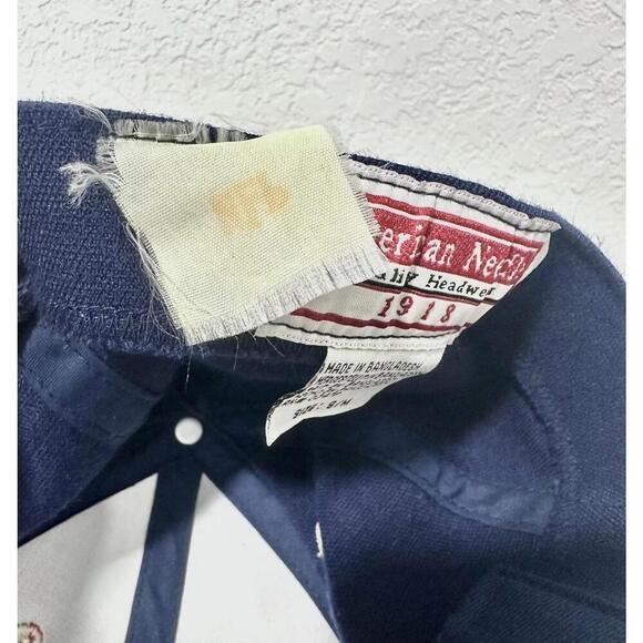 American Needle Navy Blue Vintage Superbowl Ballcap XXV Tampa Florida Size S/M - Picture 9 of 9